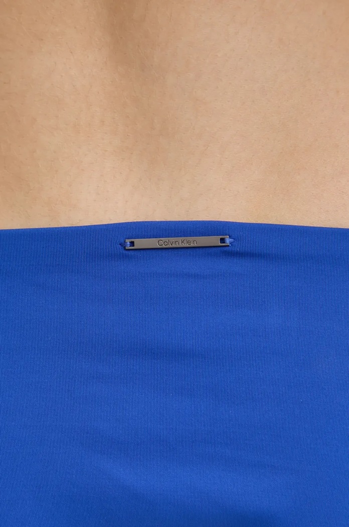 Plavkové nohavičky Calvin Klein fialová KW0KW02704