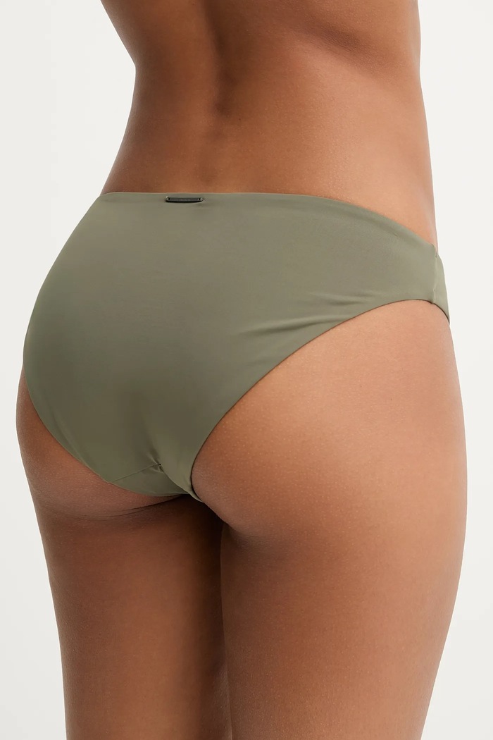 Plavkové kalhotky Calvin Klein KW0KW02705 zelená SS25