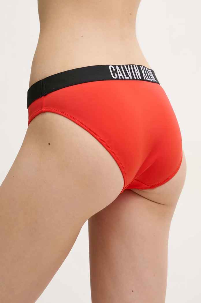 Μαγιό σλιπ μπικίνι Calvin Klein KW0KW02856 κόκκινο SS25