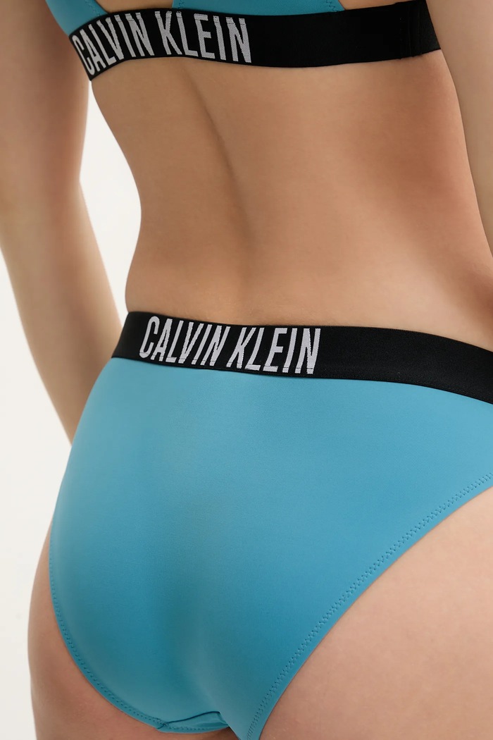 Μαγιό σλιπ μπικίνι Calvin Klein τιρκουάζ KW0KW02856