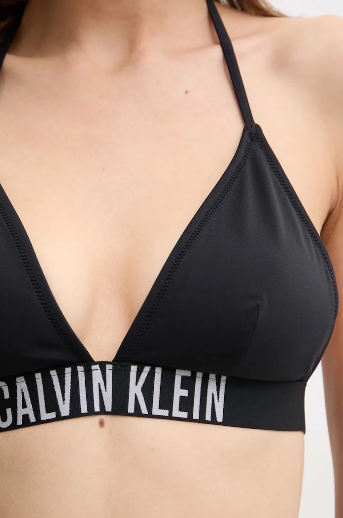 Plavková podprsenka Calvin Klein čierna KW0KW02854