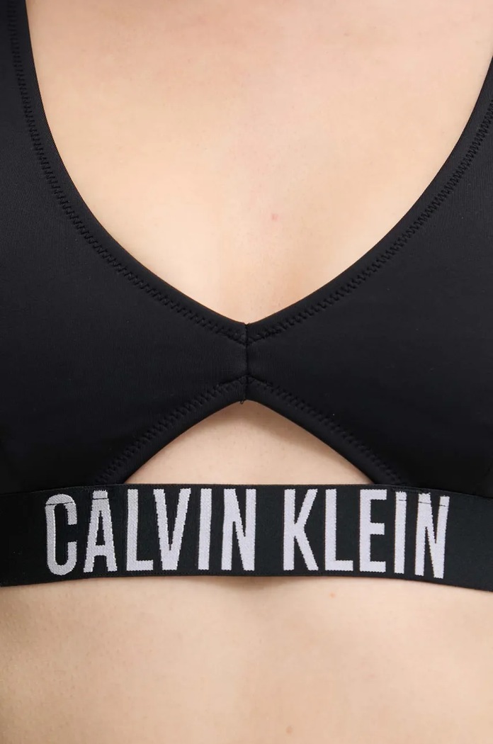 Plavková podprsenka Calvin Klein čierna KW0KW02745
