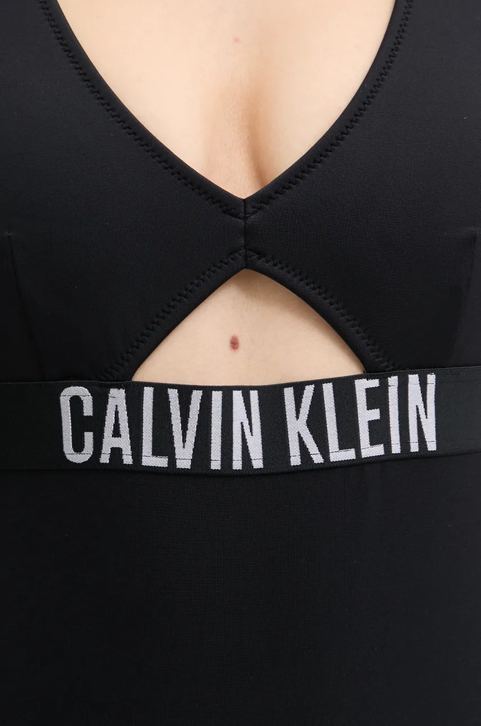 Calvin Klein jednoczęściowy strój kąpielowy KW0KW02746 czarny