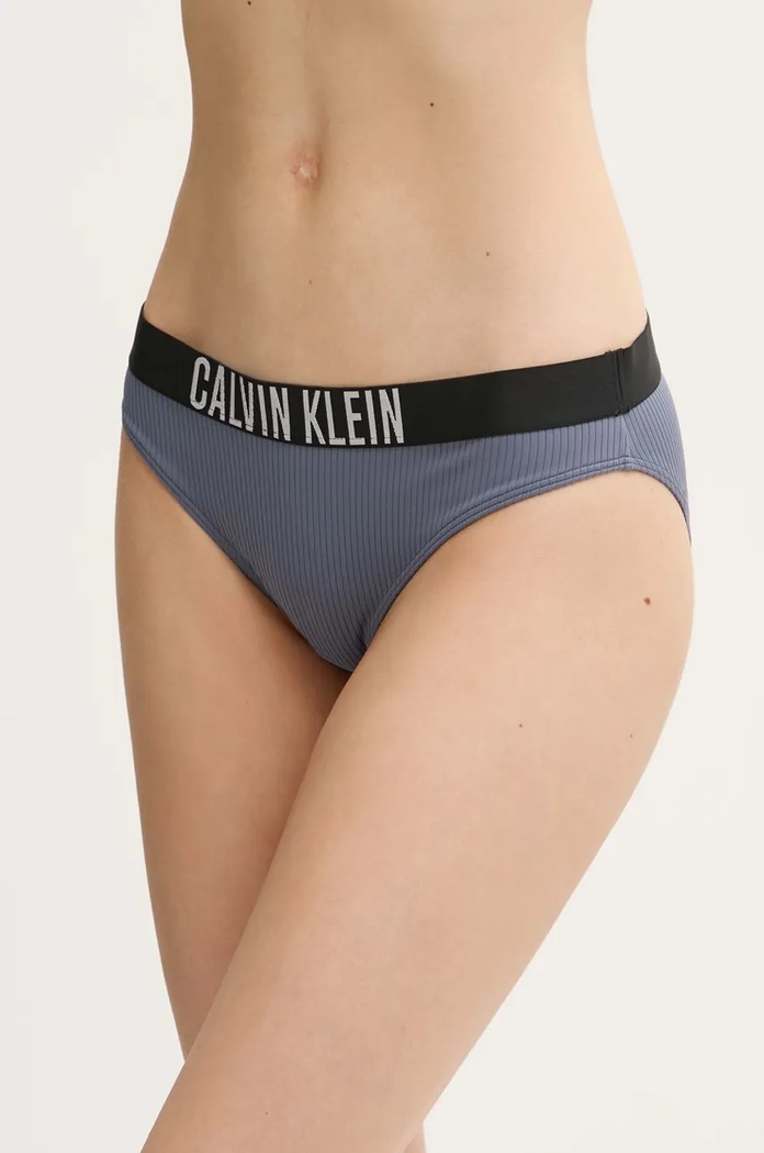 Plavkové kalhotky Calvin Klein spodní modrá KW0KW02752