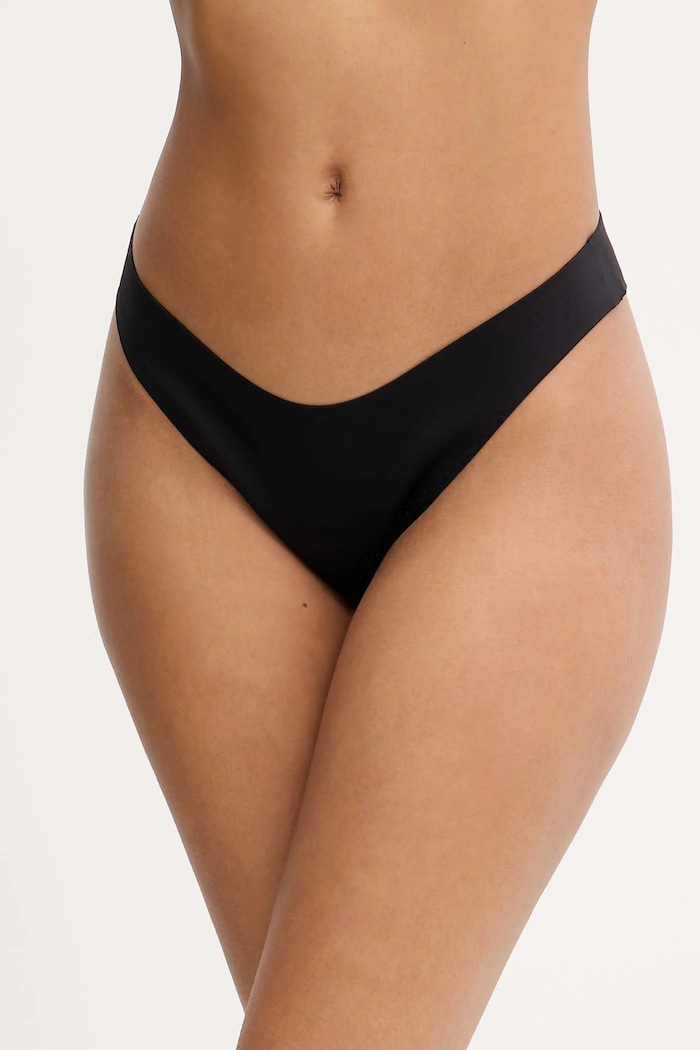 Μαγιό σλιπ μπικίνι Calvin Klein κάτω μέρος μαύρο KW0KW02788