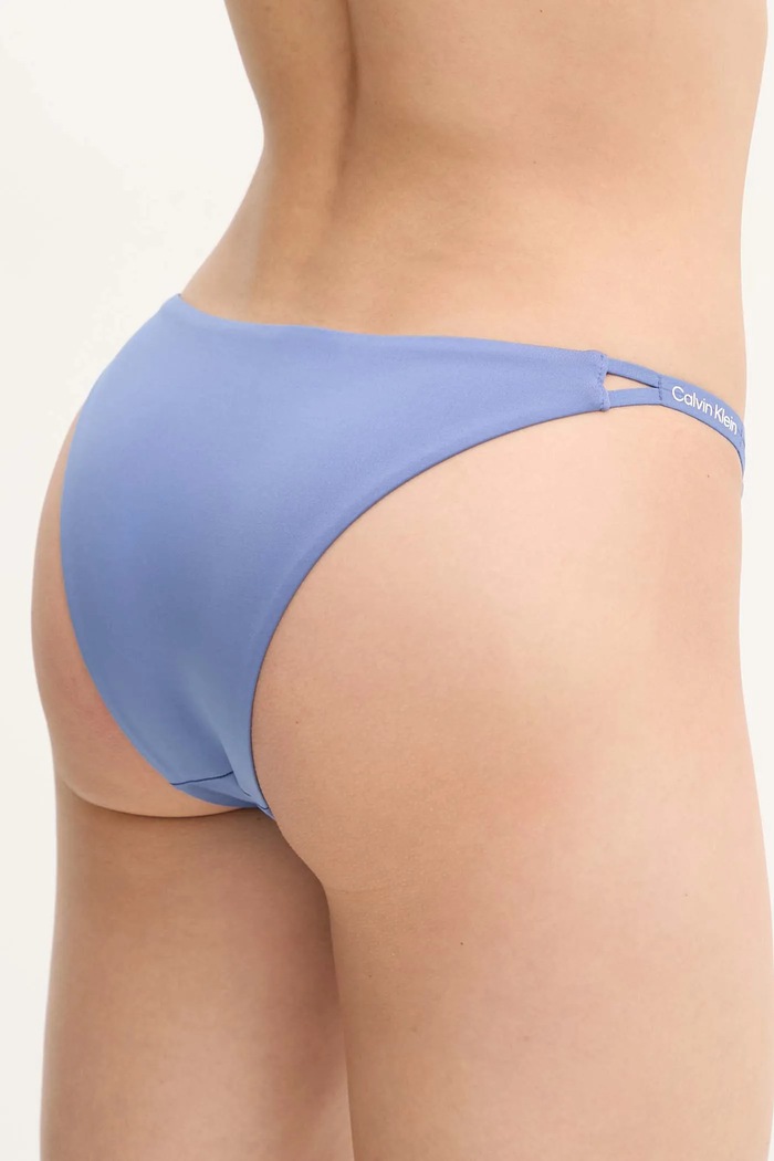 Plavkové kalhotky Calvin Klein KW0KW02796 fialová SS25