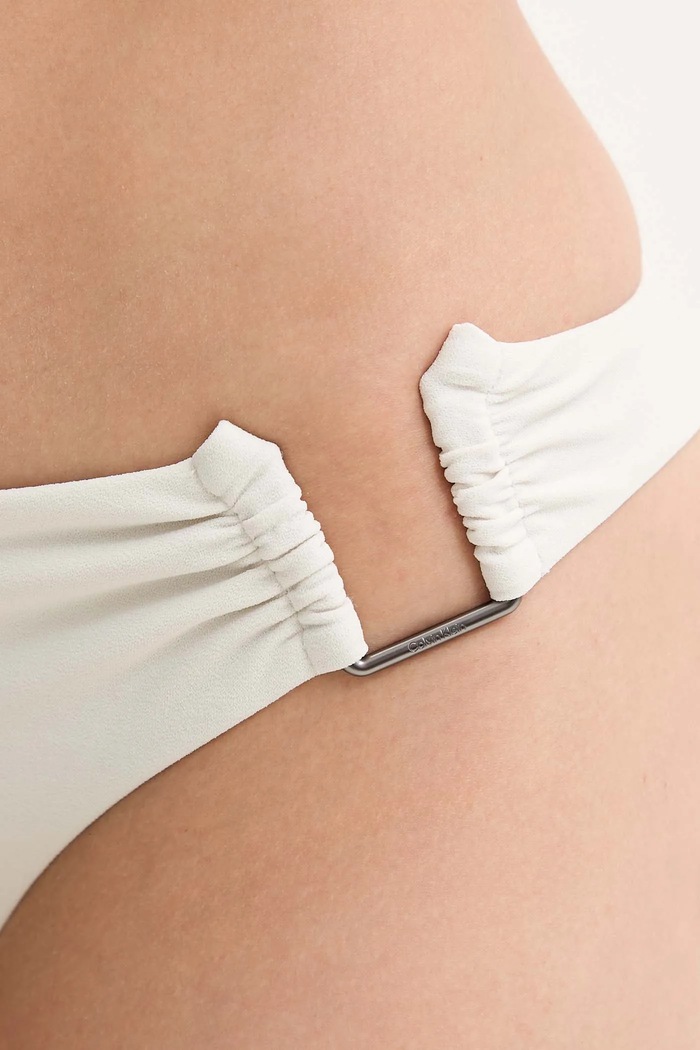 Ρούχα Μαγιό σλιπ μπικίνι Calvin Klein KW0KW02811 γκρί