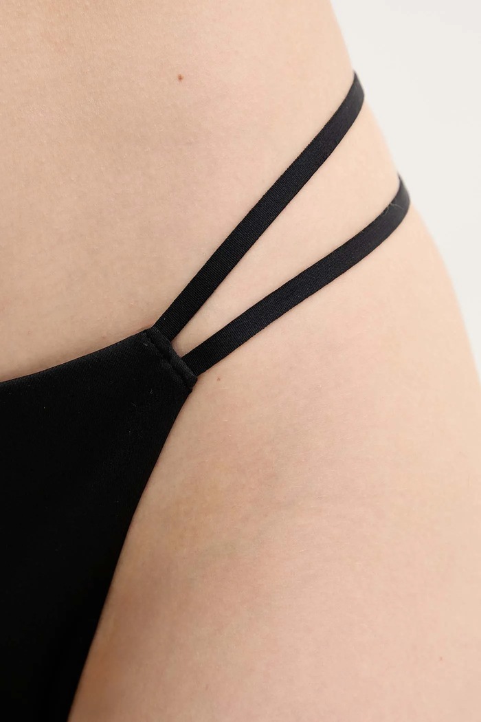Calvin Klein figi kąpielowe czarny KW0KW02828