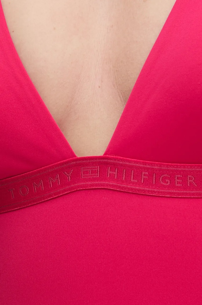 Jednodielne plavky Tommy Hilfiger UW0UW05845 ružová