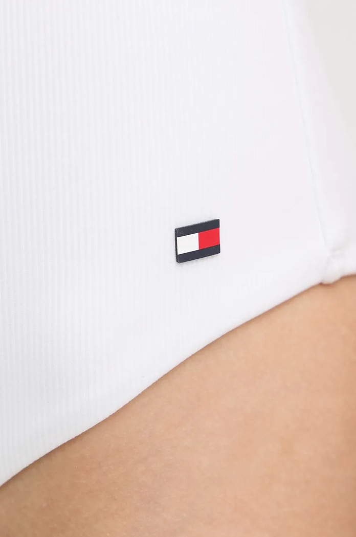 Tommy Hilfiger costum de baie dintr-o bucată UW0UW05849 alb