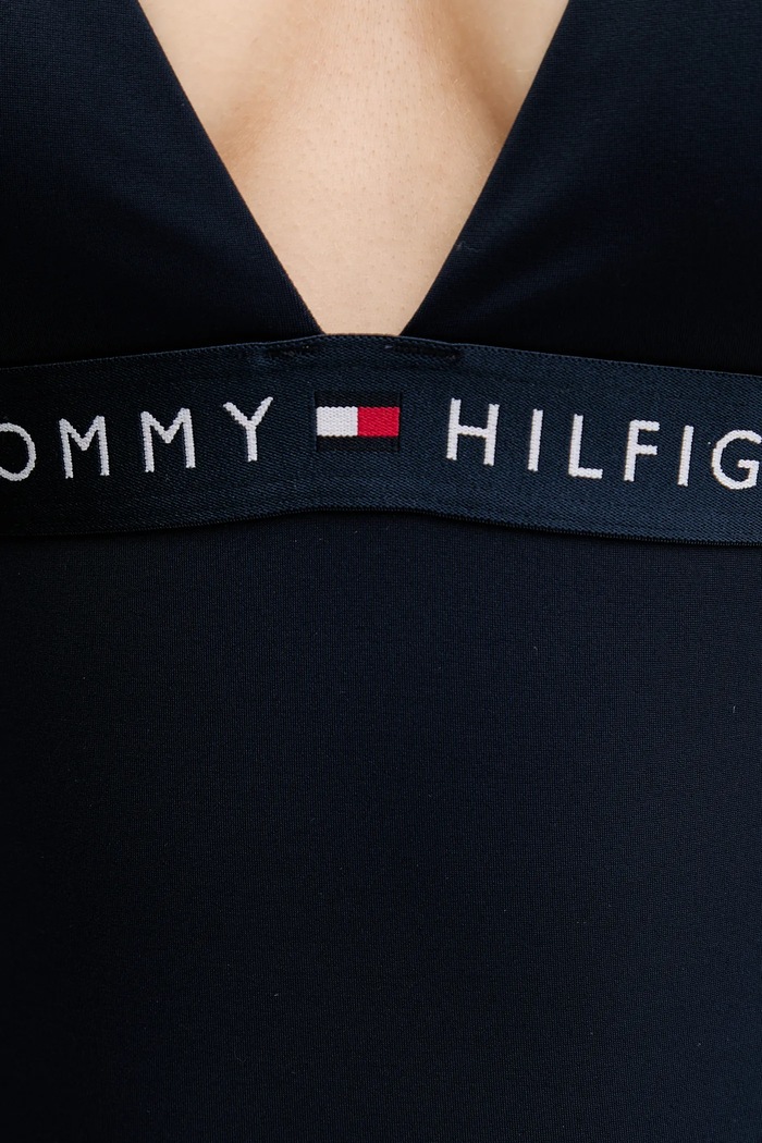 Tommy Hilfiger egyrészes fürdőruha UW0UW05850 sötétkék