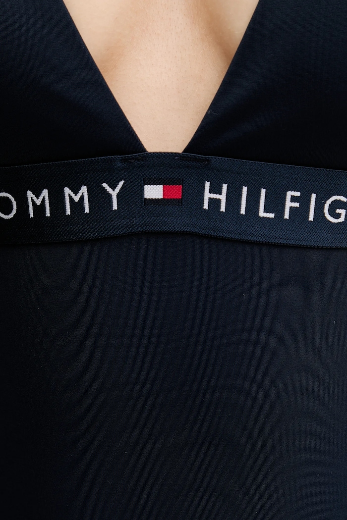 Tommy Hilfiger egyrészes fürdőruha UW0UW05850 sötétkék