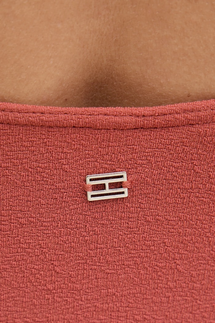 Tommy Hilfiger jednoczęściowy strój kąpielowy pomarańczowy UW0UW05851
