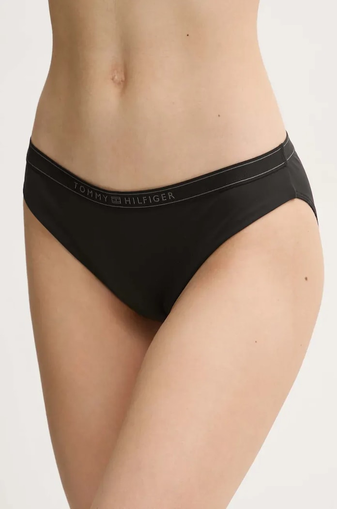 Tommy Hilfiger figi kąpielowe dół czarny UW0UW05827
