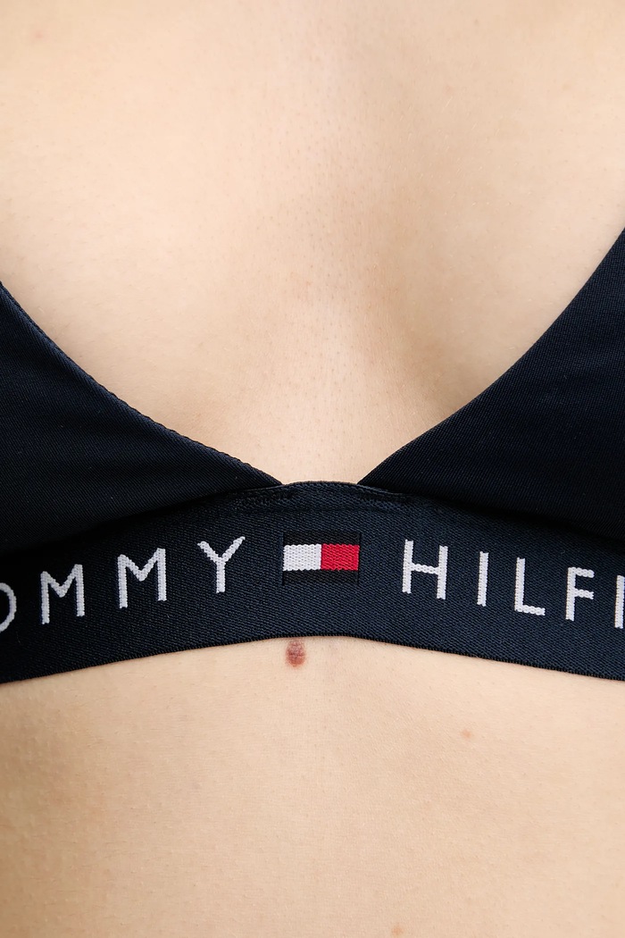 Plavková podprsenka Tommy Hilfiger tmavomodrá UW0UW05813