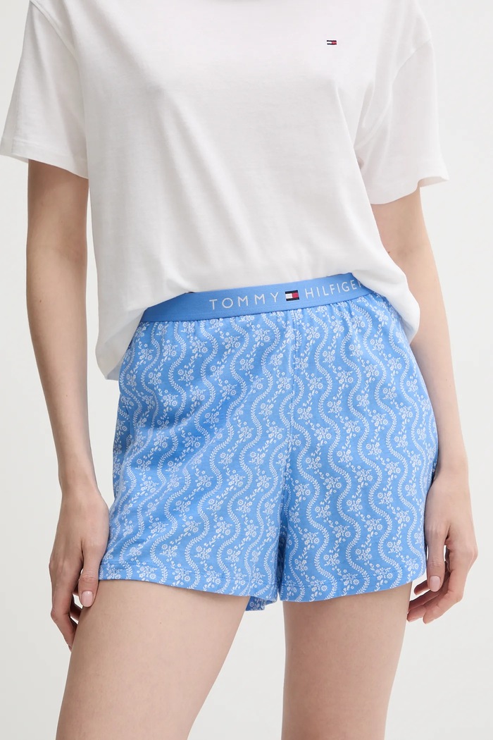 Tommy Hilfiger Δύο τεμαχίων Γυναικείες βαμβακερές UW0UW05760 λευκό SS26