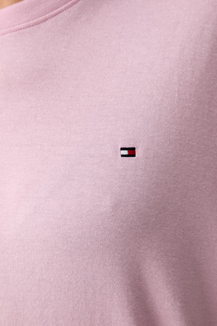 Tommy Hilfiger piżama dwuczęściowa damska bawełniana UW0UW05760 różowy