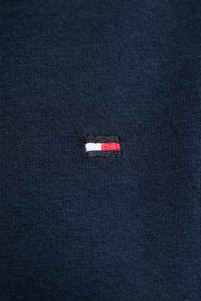 Tommy Hilfiger piżama dwuczęściowa damska bawełniana UW0UW05760 granatowy