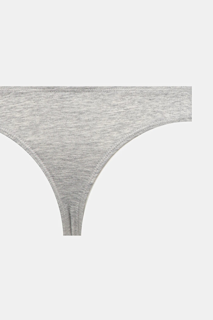 Tanga Tommy Hilfiger 3-pack UW0UW05752 šedá