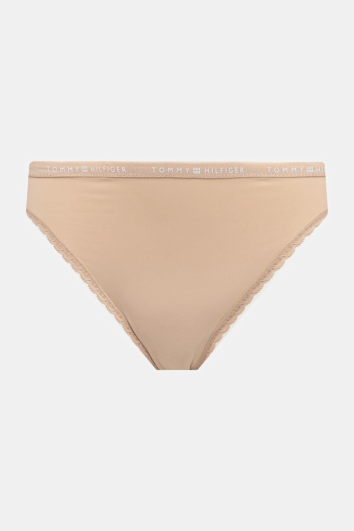 Nohavičky Tommy Hilfiger 3-pak čierna UW0UW05933