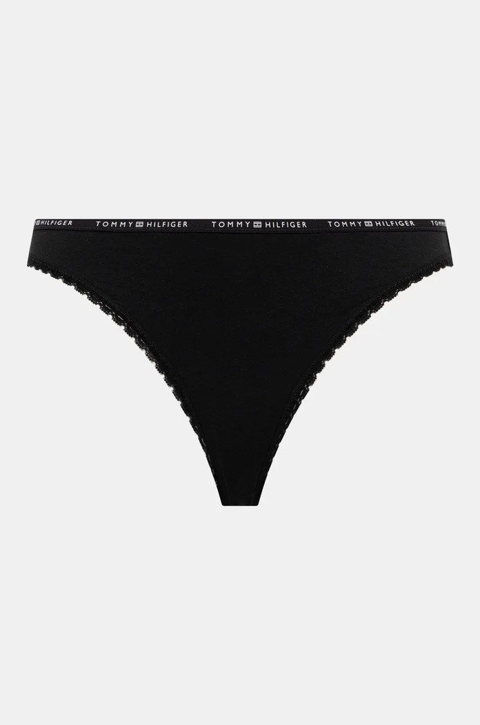 Σλιπ Tommy Hilfiger 3-pack UW0UW05954 μαύρο SS25