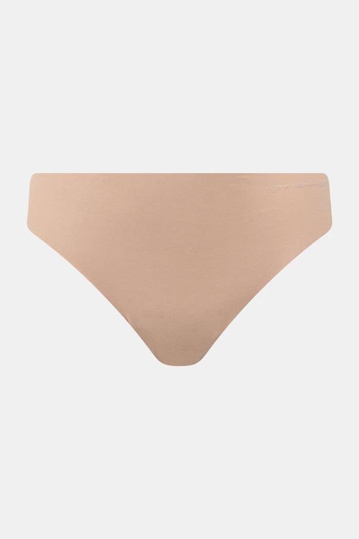 Ruházat Tommy Hilfiger tanga női pamut elasztánnal 3-as csomag UW0UW05959 bézs