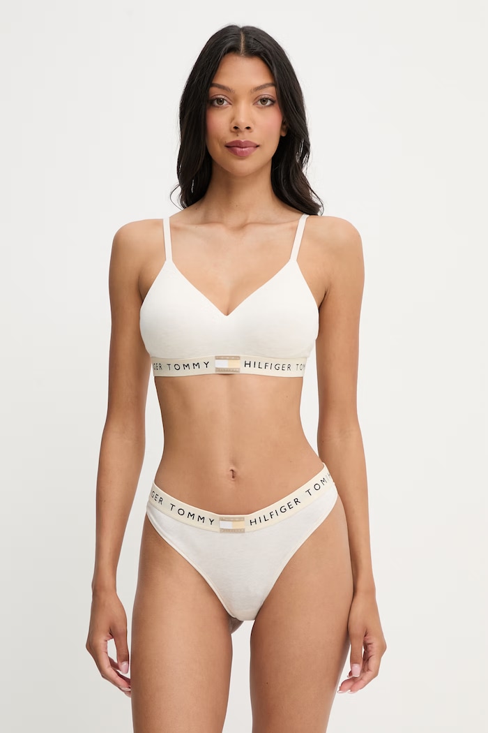 Tommy Hilfiger tangá dámske UW0UW06039 béžová AA00
