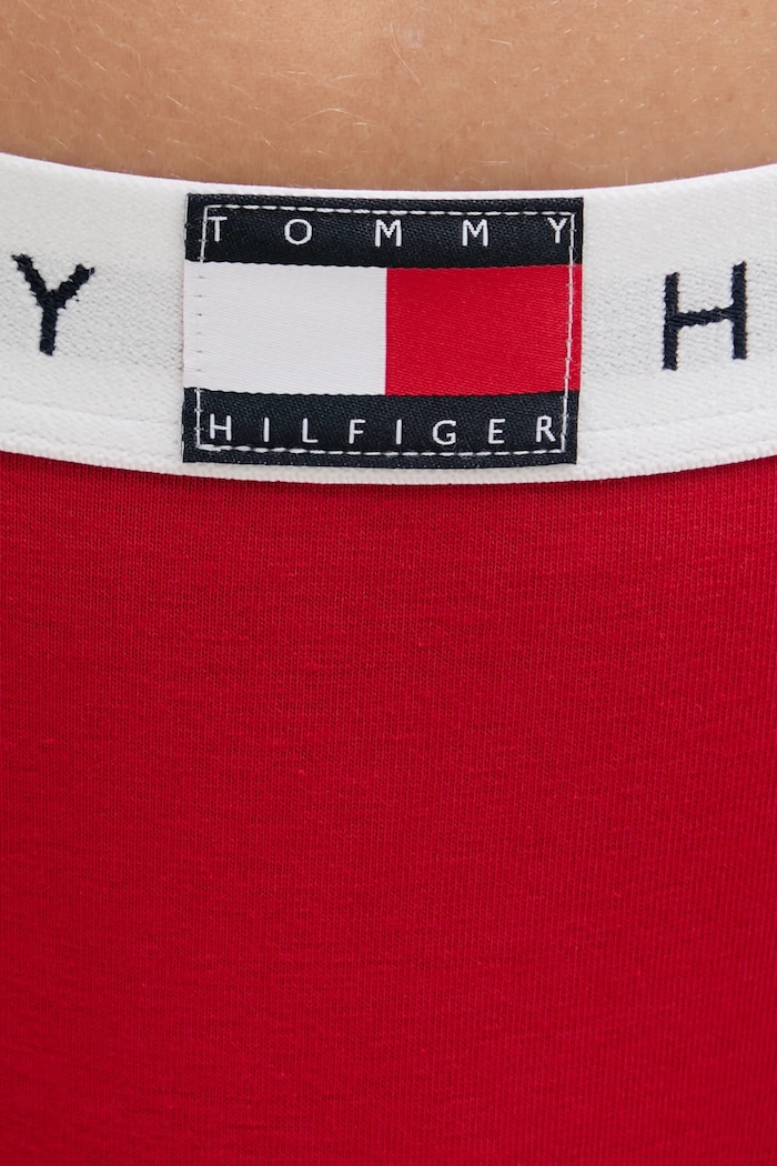 Stringi damskie Tommy Hilfiger UW0UW06039 czerwony