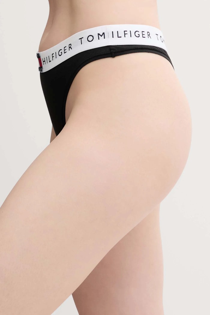 Tommy Hilfiger στρινγκ Γυναικεία UW0UW06039 μαύρο AA00