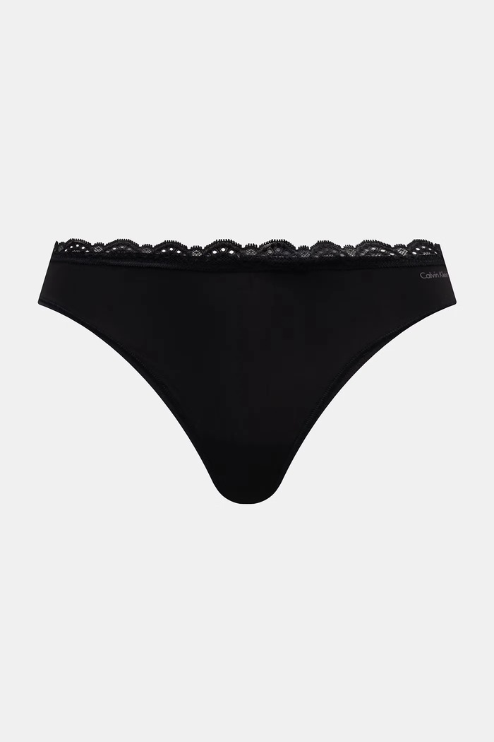 Calvin Klein Underwear tanga dámské 3-pack LV00QD5300 černá AA00