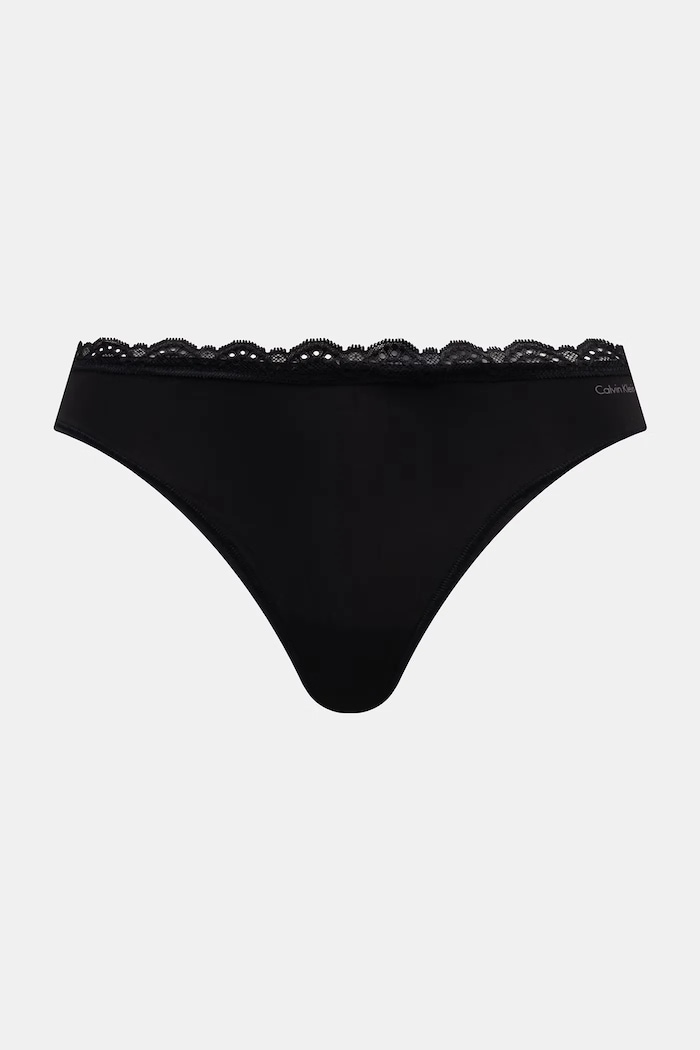 Calvin Klein Underwear tanga dámské 3-pack LV00QD5300 černá AA00