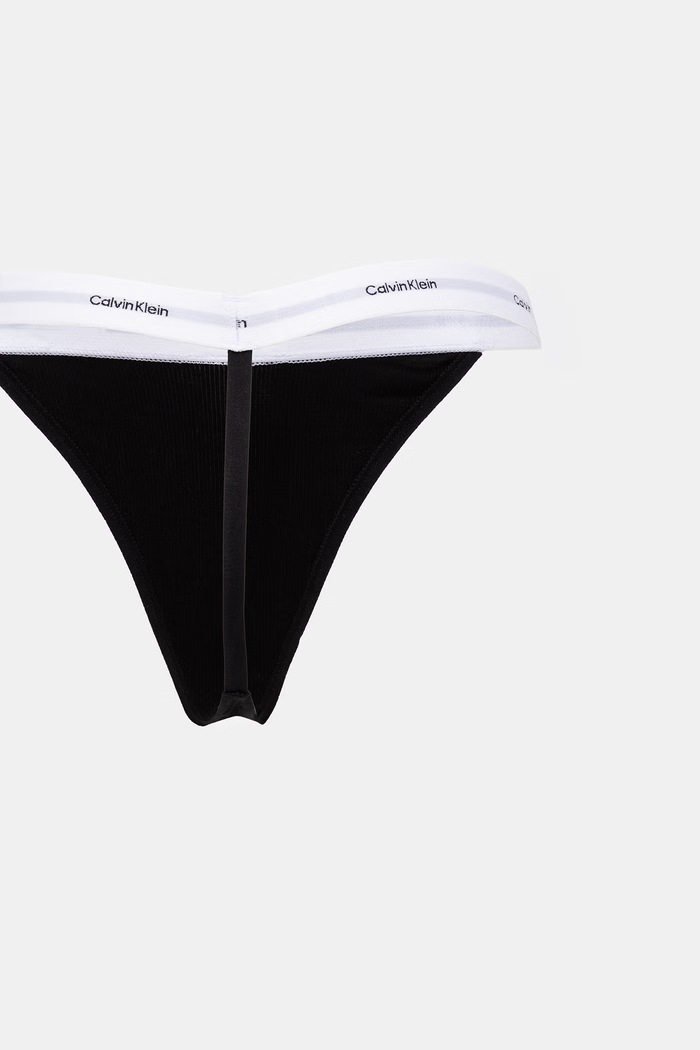 Calvin Klein Underwear στρινγκ γυναικεία βαμβακερά με ελαστάν 3-pack LV00QD5308