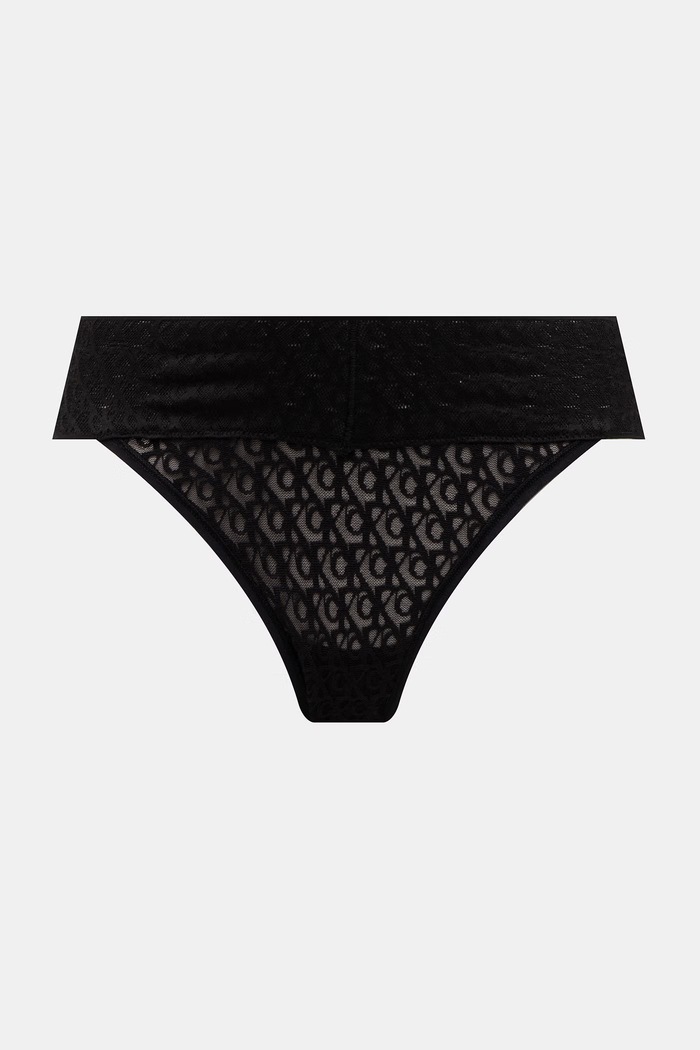 Calvin Klein Underwear κιλότα γυναικεία δαντέλα 3-pack LV00QD5305 μωβ SS26