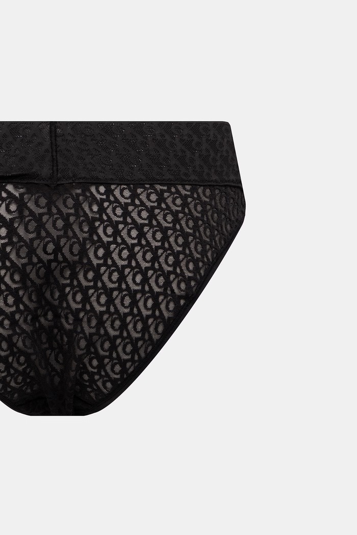 Calvin Klein Underwear κιλότα γυναικεία δαντέλα 3-pack LV00QD5305 μωβ