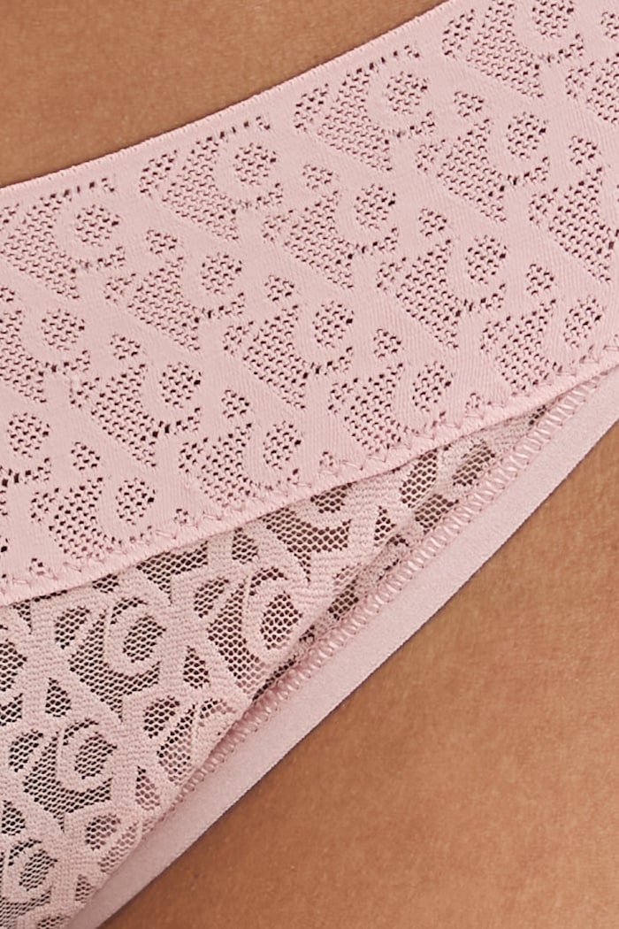 Odzież Calvin Klein Underwear figi damskie LV00QD5283 różowy