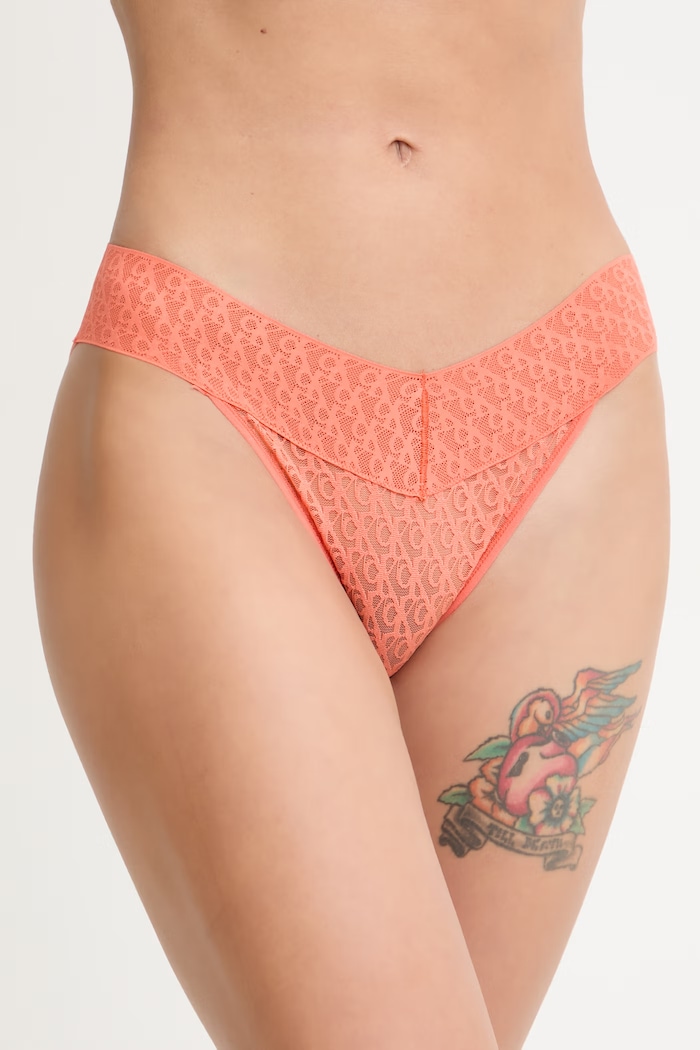 Calvin Klein Underwear nohavičky dámske oranžová LV00QD5283