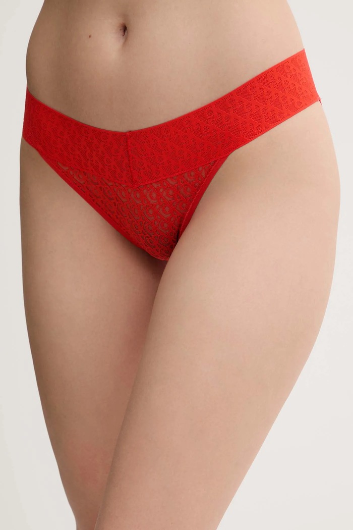 Calvin Klein Underwear nohavičky dámske oranžová LV00QD5283