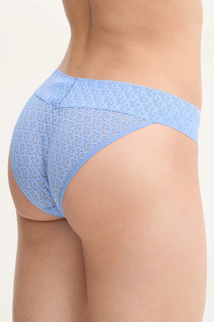 Calvin Klein Underwear nohavičky dámske LV00QD5283 modrá AA00
