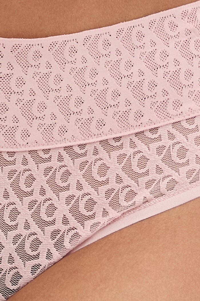 Oblečenie Calvin Klein Underwear brazilky dámske LV00QD5284 ružová