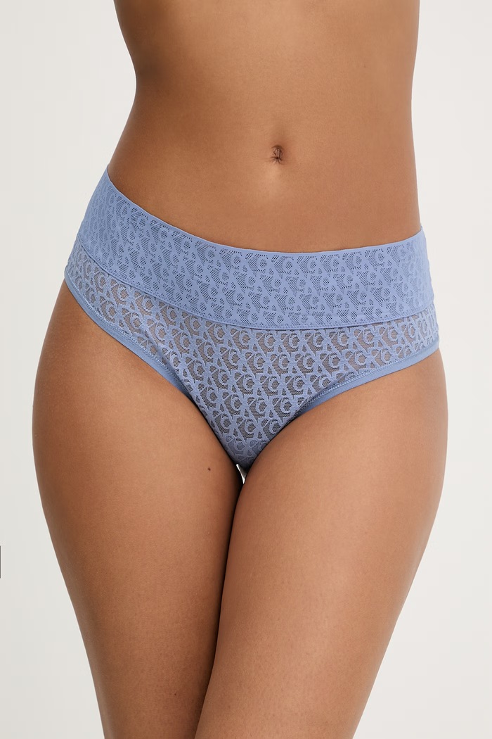 Calvin Klein Underwear brazilky dámske modrá LV00QD5284