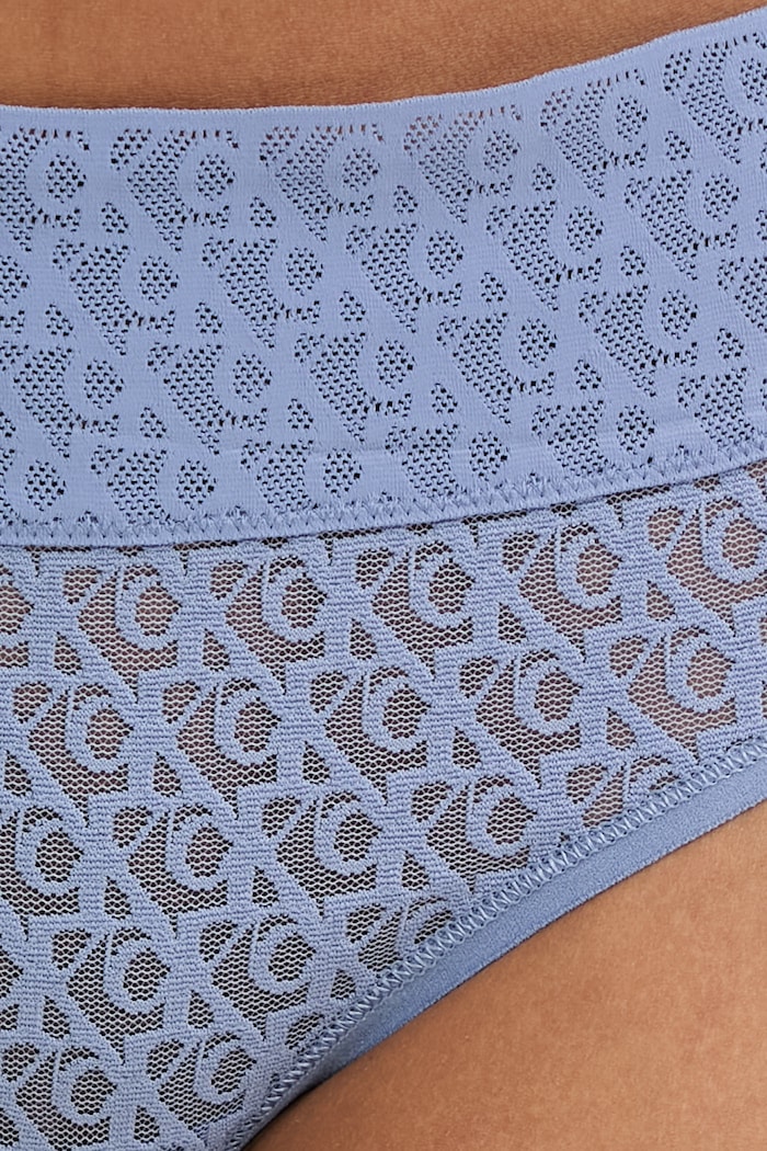 Oblečenie Calvin Klein Underwear brazilky dámske LV00QD5284 modrá