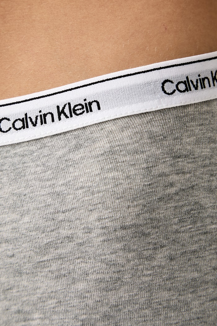 Figi damskie z bawełną Calvin Klein Underwear 000QD5195E szary