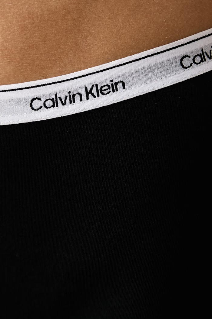 Odzież Calvin Klein Underwear Figi damskie z bawełną 000QD5195E czarny