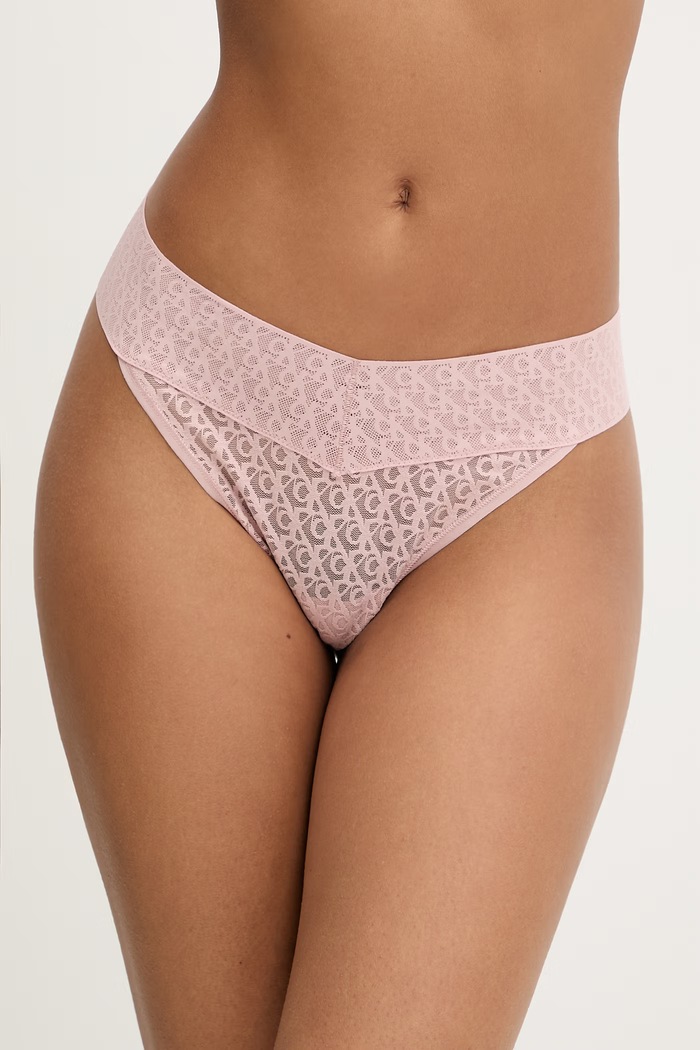 Calvin Klein Underwear στρινγκ γυναικεία ροζ LV00QD5282