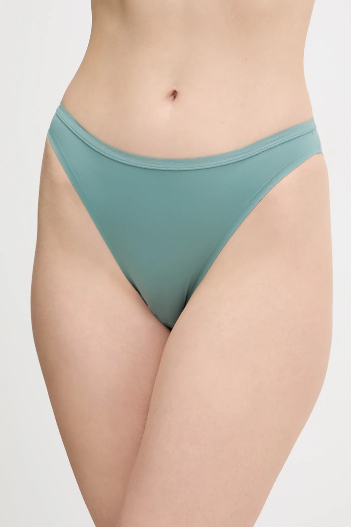 Nohavičky Calvin Klein Underwear tyrkysová LV00QF8253