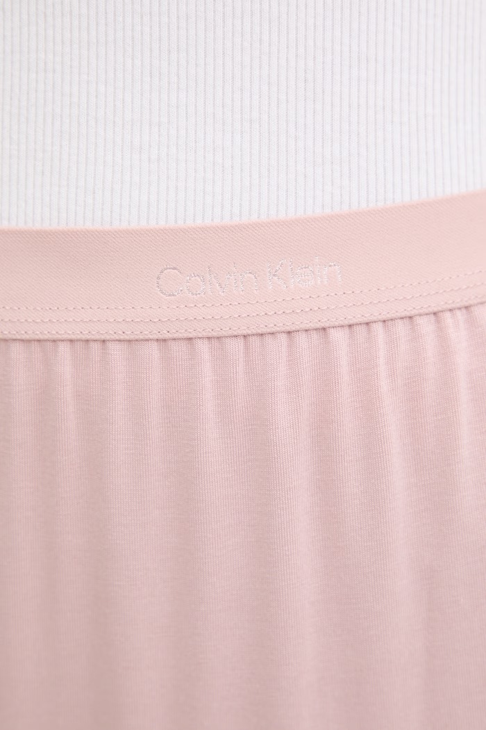 Calvin Klein Underwear pantaloni de pijama femei cu modal roz 000QS7285E