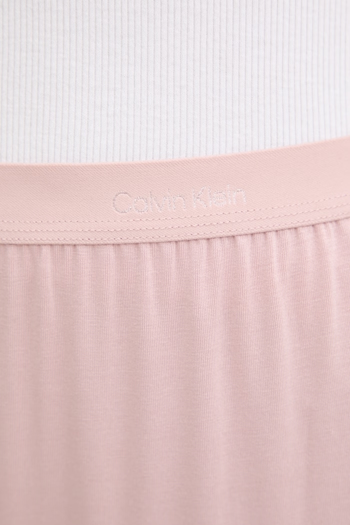 Calvin Klein Underwear pantaloni de pijama femei cu modal roz 000QS7285E