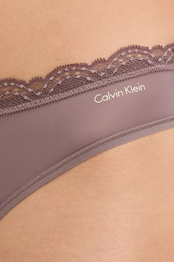 Îmbrăcăminte Calvin Klein Underwear chiloți g-string femei LV00QD5270 violet