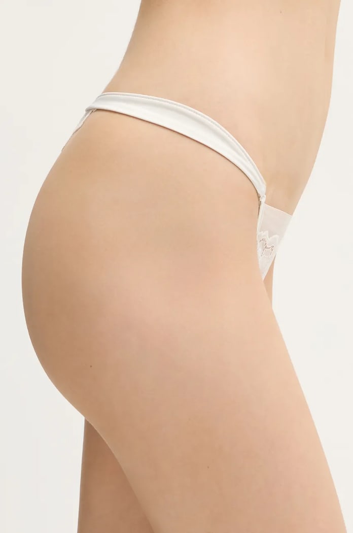 Στρινγκ Calvin Klein Underwear LV00QF8031 μπεζ SS25