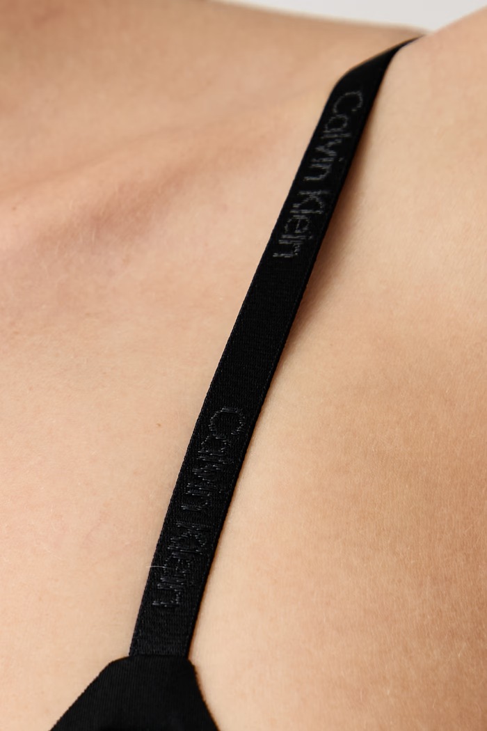 Odzież Calvin Klein Underwear Biustonosz bezszwowy LV00QF7142 czarny
